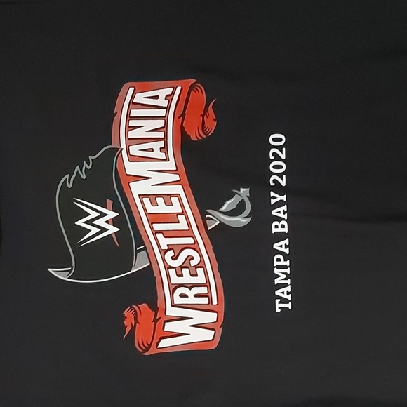 WWE WrestleMania Tampa Bay 2020 T Shirt NWT Size XL - Picture 2 of 7